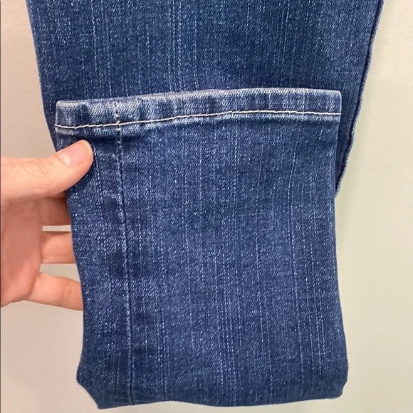 True Religion Jodie Blue Skinny Jeans with Diamond Buttons Size 30 - Picture 8 of 15